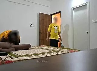 Indian Couple Fucks Right in Front of Muslim Maid Jamila!