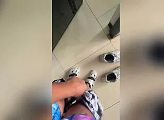 my sister-in-law teases me leaving door open i walk in and she takes it like a total slut