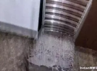 Young Indian bhabhi's shaved pussy gets licked then banged hard