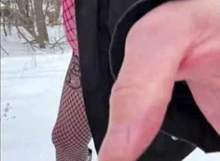 snow whore flashes public part 2