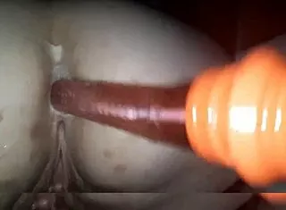 storm's big ass dug out creamy queefing by hubby passionate moans 😍🍑
