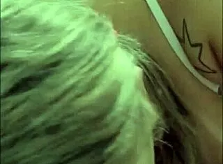 Morning Anal Fuck on Blonde's Huge Ass in White Lingerie She Rides Hard