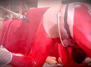 Jett Hoover, ready for ass machine fisting and electro orgasm in chastity cage?