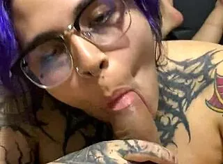 Neighbor's Huge Cock Sucked Dry