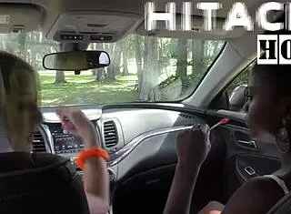 Nonnude BTS Rina Arem Masturbates Hitachi Car Wait