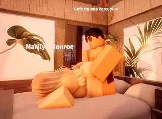 Roblox Slutty Busty Blonde Teen Fucked Hard by Stepdad at Beach!