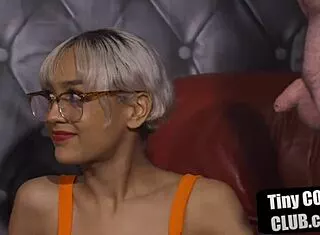 Small cock loser jerked off by cfnm humiliation squad!