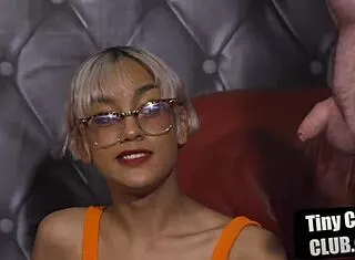 Small cock loser jerked off by cfnm humiliation squad!