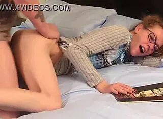 Freeuse Nerdy Glasses Milf Creampied