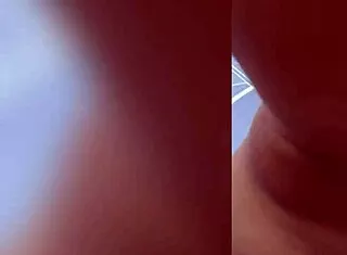 my sister-in-law teases me leaving door open i walk in and she takes it like a total slut