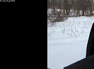 snow whore flashes public part 2