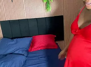 pregnant slut shares bed midnight quickie with perverted brother-in-law