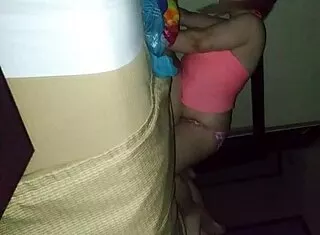 Iceynkinky Straps Up For Naughty Pegging Tease With Hubby