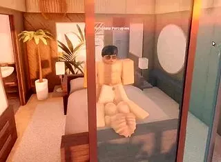 Roblox Slutty Busty Blonde Teen Fucked Hard by Stepdad at Beach!