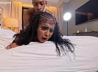 wanna see this big booty ethiopian slut's holes stuffed with big black cock?