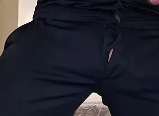 Ever dreamed of jerking a huge cock in an elegant evening gown?