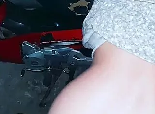 Do You Dare Fuck Skinny Asian In Lingerie On Neighborhood Street?