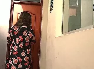 Desperate mature streetwalker chased caught fucked hard by young stud settling debts fast