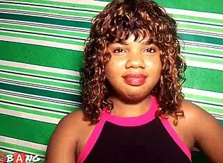 Princess Afrobang: Watch my sexy black teen casting audition interview!