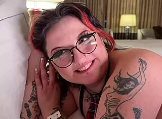 casting my horny nerdy thick latina roommate