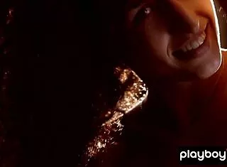 Petite Hungarian Luca Miklosi Strips Rips Clothes Exposes Hairy Pussy Beaver