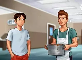 Kevin talks low grades detention in refectory summertime saga v21