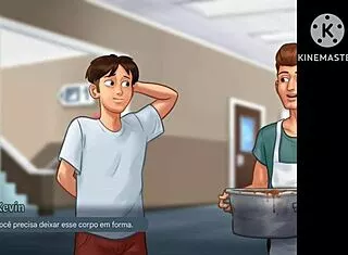 Kevin talks low grades detention in refectory summertime saga v21