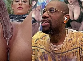 Thicc nerdy princess zelda creampied deep oozing from bald tight pussy