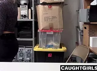 silly teen alice nicole swallows cum after office discipline