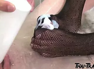 Petite Thai Tgirl Hooker Swallows Bangkok Cum After Bareback Anal Ride