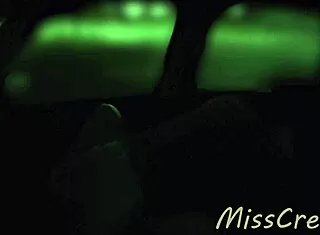 Sharing slut wife misscreamy with stranger car voyeurs