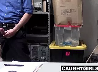 silly teen alice nicole swallows cum after office discipline