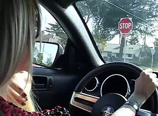 her tattoo sleeve black nails turn this long-haired polish guy on big time