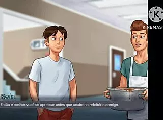 Kevin talks low grades detention in refectory summertime saga v21