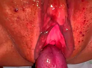 my amateur asian wife's shaved pink pussy 227 days post virginity loss closeup lick