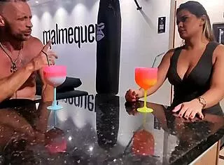 Stepson Spots My Curves Drinks Lead To Pussy Fuck