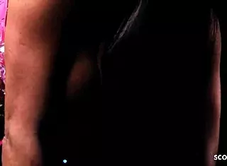 huge boobs milf kerry louise encounters stranger in forgotten spot