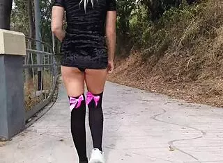 wanna see me squirt crazy outdoors in public? it's so wet!