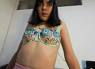 wanna see this cute 18+ babe in pink skirt get her tight pussy fucked while trying to play piano?