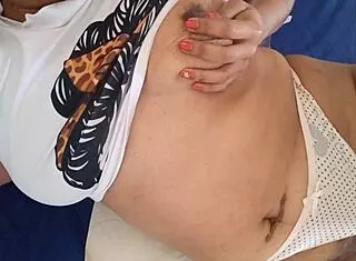 Latina stepsis spreads juicy wet pussy lips toys fingering squirt moan