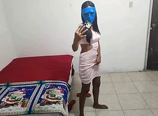 india latina's spanish vid begs subscribers to fuck her crazy homemade