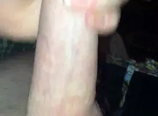 slut wanks monster cock in close-up trim session