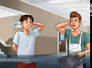 Kevin talks low grades detention in refectory summertime saga v21