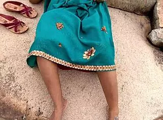 Widow Aunt Fucks Stranger's Huge Dick Public Jungle