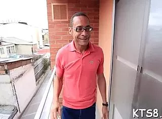 Monster Cock Shemale Tranny Cowgirl Craves Deep Ass Drilling