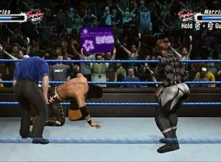 marissa dominates john morrison in intense wrestling fetish match