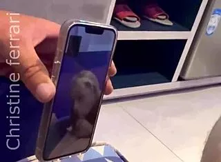 hotwife gets fucked hard by stud while hubby watches video call 😈 creampie finish!