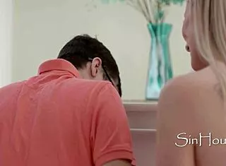 Piano Teacher's Big Tits Tutor Bach Lesson