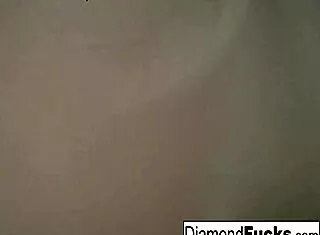 Diamond slips into steamy shower nude, soaping big latina tits before fingering wet brunette pussy to climax