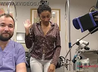 miss mars squirms as doc tampa & nurse kristen zap her pussy with e-stim toys 😩⚡🔥 girlsgonegyno exclusive!